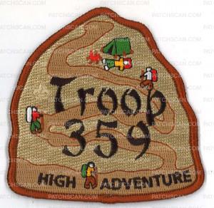 Patch Scan of X170269A Troop 359 High Adventure 2013