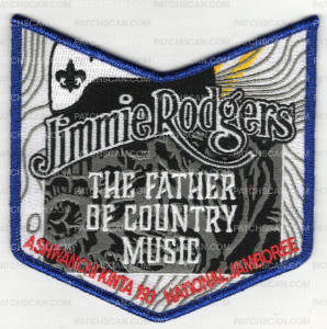 Patch Scan of Choctaw Area Council Jamboree Set 2026 (Pocket Piece) Blue