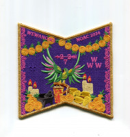 RGC WEWANOMA Lodge NOAC 2024 - Center Pocket (Metallic) Rio Grande Council #775