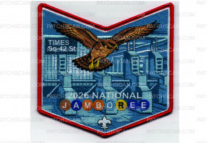 Patch Scan of 2026 National Jamboree Pocket Patch (PO 103854)