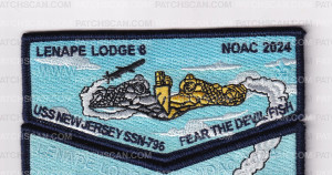 Patch Scan of Lenape Lodge NOAC Set