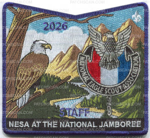 Patch Scan of NESA STAFF JAMBOREE POCKET