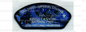 Patch Scan of 2026 National Jamboree CSP Kings Canyon (PO 103161)