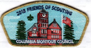 Patch Scan of Friends of Scouting 2018