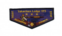 Takachsin Lodge 173 Home of Gus Pocket Flap Sagamore Council #162