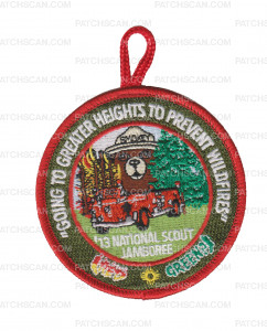 Patch Scan of TB 214177 Smokey The Bear Jambo 2013