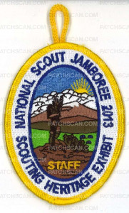 Patch Scan of X141582J NATIONAL SCOUT JAMBOREE 2013 