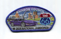 Rainbow Council 2026 NJ purple car JSP blue bdr Rainbow Council #702