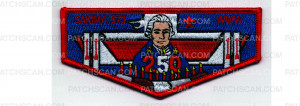 Patch Scan of USA 250th Flap John Adams (PO 103558)