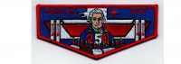 USA 250th Flap John Adams (PO 103558) La Salle Council #165