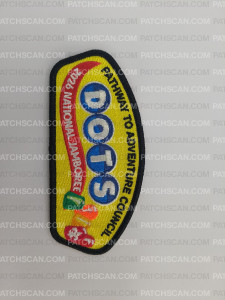 Patch Scan of Pathway to Adventure Council 2026 NJ DOTS JSP black border