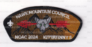 Patch Scan of Hawk Mountain Council NOAC Set