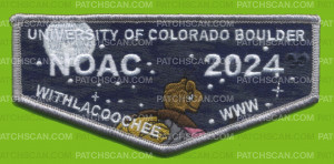 Patch Scan of Withlacoochee NOAC 2024 flap night scene