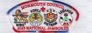 Patch Scan of Monmoth Council Jamboree Set