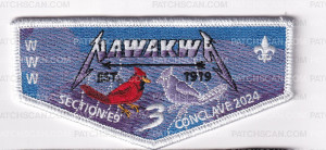 Patch Scan of NAWAKWA SECTION E9 CONCLAVE 2024