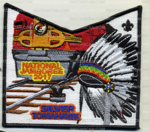 Patch Scan of Black Hawk ( 2017 Jamboree OA Bottom)