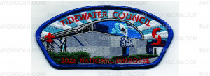 Patch Scan of  National Jamboree CSP 17th St Surf Shop (PO 103831)
