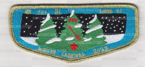 Patch Scan of Na Tsi Hi Lodge 71 Winter Carnival 2023