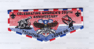 Patch Scan of Tschitani Philmont 2026 Flap