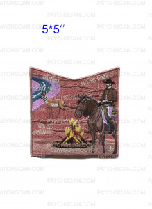 Patch Scan of Tannu 346 NOAC 2024 Cowboy Poetry pocket patch