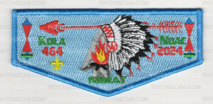 Patch Scan of Kola 464 NOAC 2024 flap