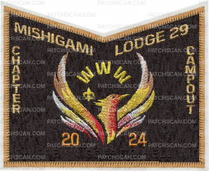 Patch Scan of MISHIGAMI CHIPPEWA HELL, MI CAMPOUT