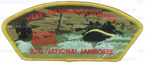 Patch Scan of 2013 National Jamboree Jsp #8- Heart of Virginia Council-209683