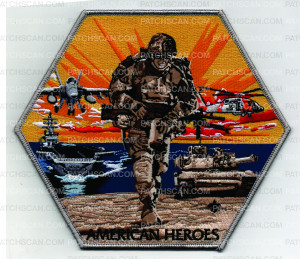 Patch Scan of American Heroes (PO 1012511)