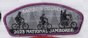 Patch Scan of Rainbow Council  - Scouting Things - Jamboree Set