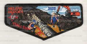 Patch Scan of DBC Tsali Lodge Helen Heroes 2025 (Water Line)