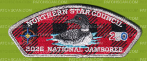 Patch Scan of North Star Council 2026 Jamboree (Loon) Metallic