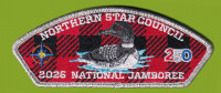 North Star Council 2026 Jamboree (Loon) Metallic Northern Star Council #250