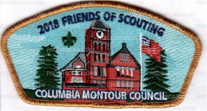 Patch Scan of Friends of Scouting 2018