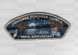 Patch Scan of Louisiana Purchase Council 100th Anniversary CSP (Silver)