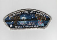 Louisiana Purchase Council 100th Anniversary CSP (Silver) Louisiana Purchase Council #213