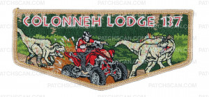 Patch Scan of Colonneh Lodge Dino Flap (ATV) Aurora