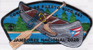 Patch Scan of 486232-Canoe- National Jamboree 