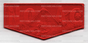 Patch Scan of MIAMI LODGE NOAC 2024 GHOSTED RED TOP