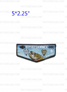 Patch Scan of Kuskitannee Lodge NOAC 2024 Flap (blue)