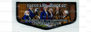 Patch Scan of America's 250th Flap (PO 103180)