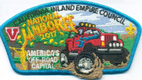 CIEC National Jamboree 2017 csp Red Truck California Inland Empire Council #45