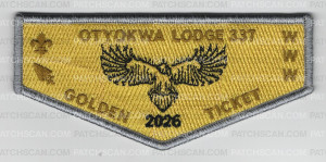 Patch Scan of Chippewa Valley Council Golden Ticket 2026