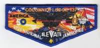 Colonneh Lodge 2026 Jamboree Flap (Blue) Sam Houston Area Council #576
