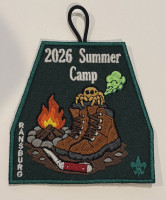 2026 Youth Summer Camp Patch Troop 1910 Crossroads of America Council #160