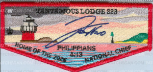 Patch Scan of 488342- Home of the 2026 Lodge Chief 