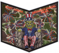 ARACOMA LODGE POCKET PATCH 2026 Black Warrior Council #6