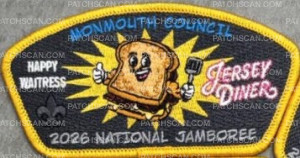 Patch Scan of Monmouth Council Jamboree Set