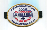 Jamboseum 2026 National Jamboree armband JAMBOREE STAFF