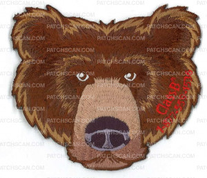 Patch Scan of X165828A ClassB (bear head)