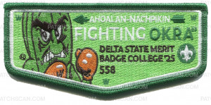 Patch Scan of Chickasaw Council Fighting Okra